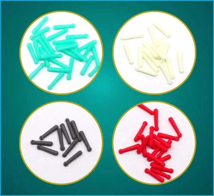 CLEAR SILICONE FLOAT ADAPTERS for WAGGLERS WAGLER FISHING