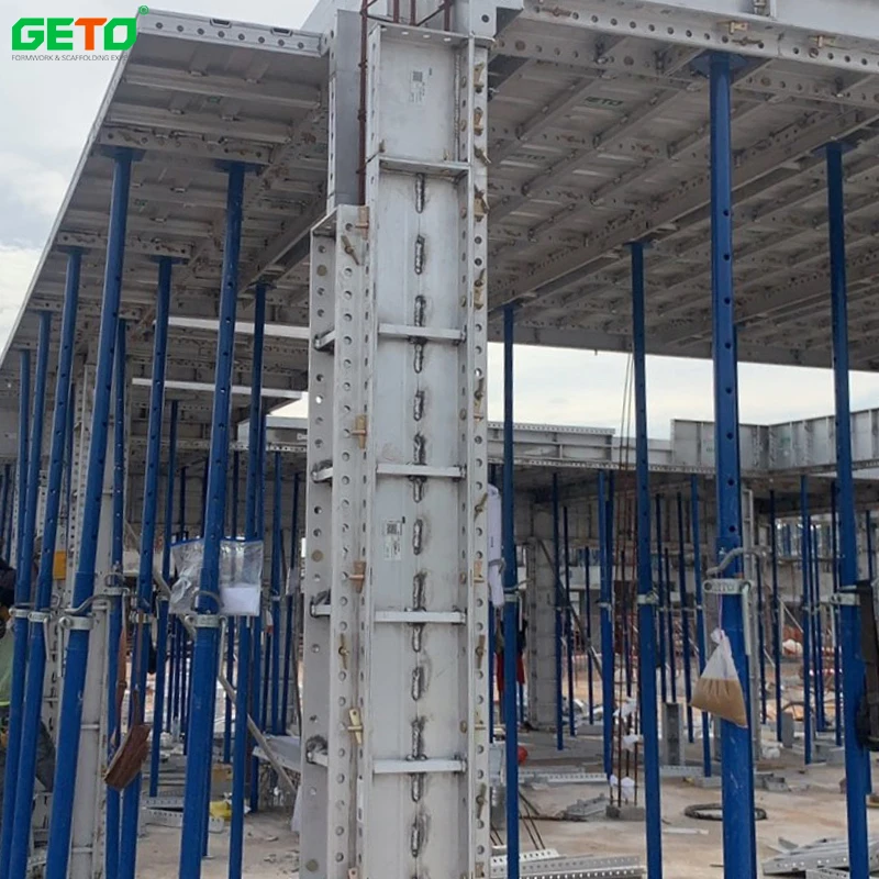 Lower Cost High Efficiency Geopanel Prefabricated Formwork With Construction Materials