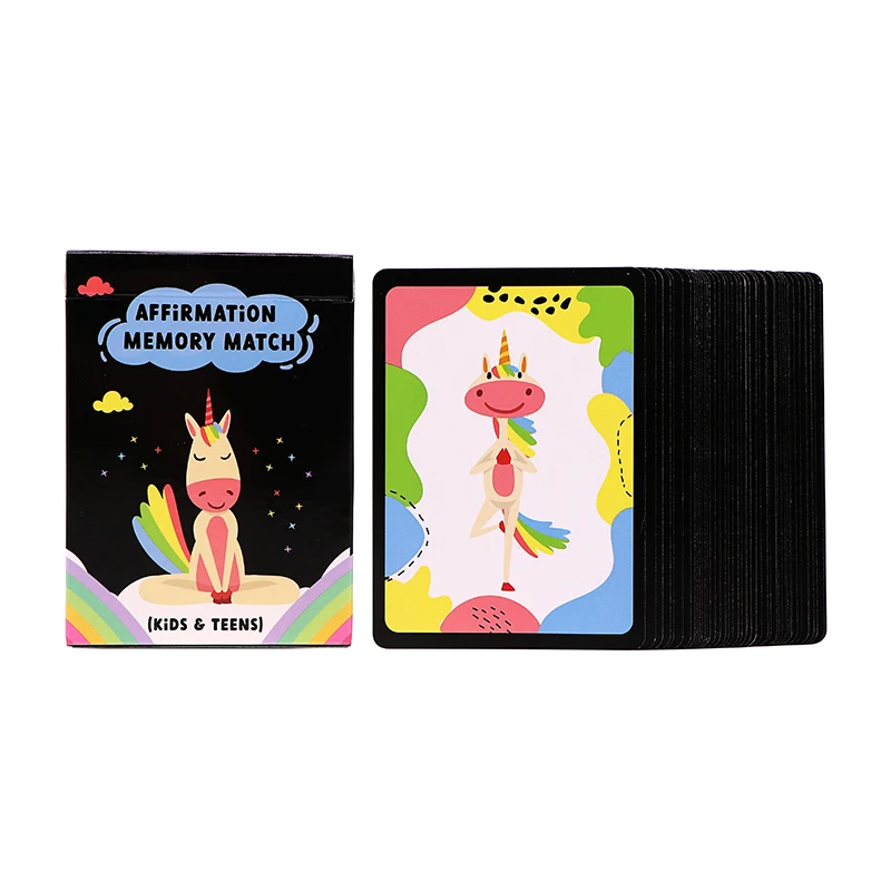 Custom Printing Personal Affirmation Moonology Oracle Cards Tarot Cards With Meaning on the Card