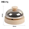 Electroplated khaki hand-held bells (400 pieces per box)