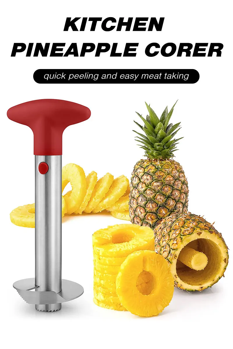 Factory Stainless Steel Pineapple Peeler Corer Slicer Cutter Buy