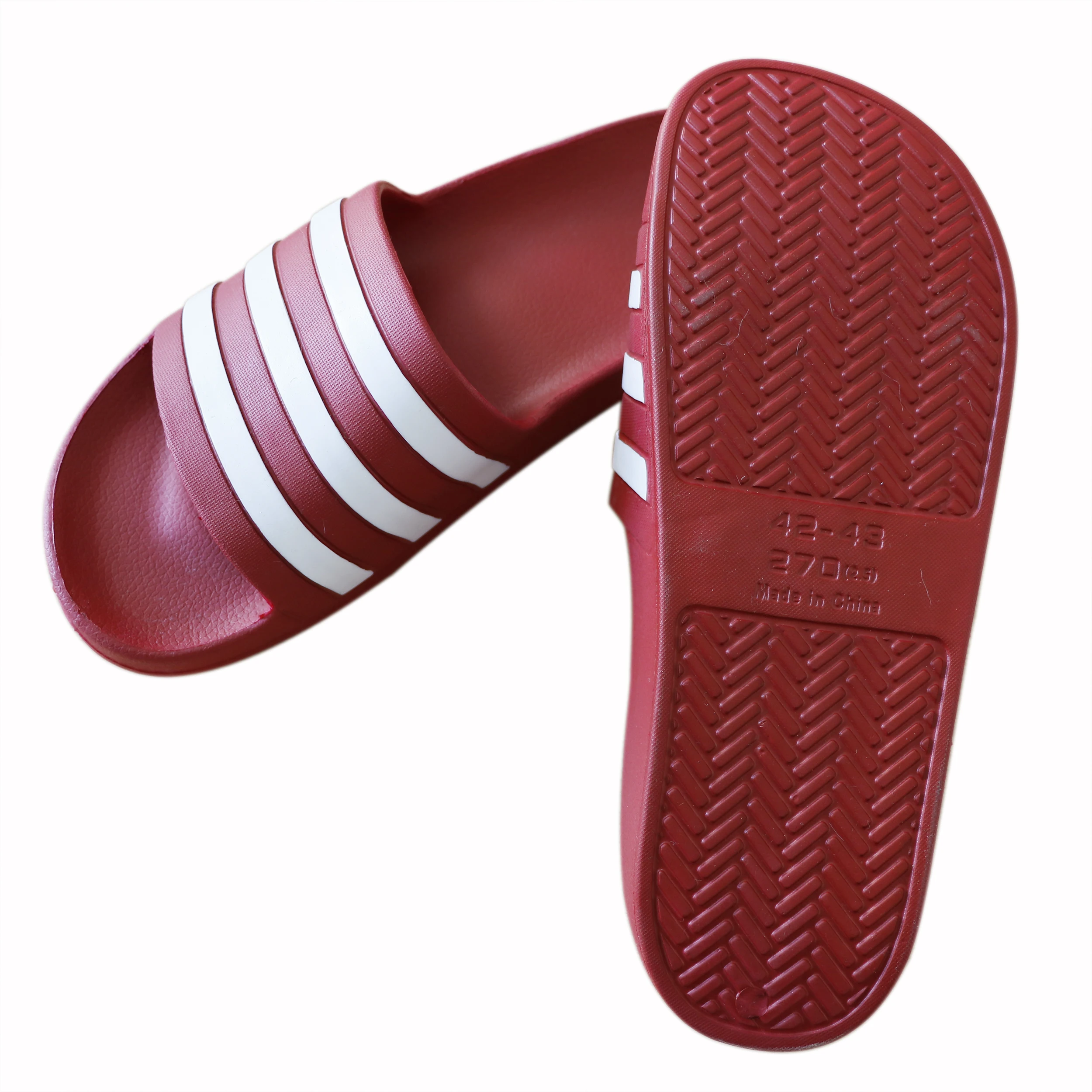 China Manufacturer Custom Bath Beach Couple Sandals Slides