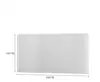 Blanco, altura 1,6 m, largo 3 m, ancho 35 cm,