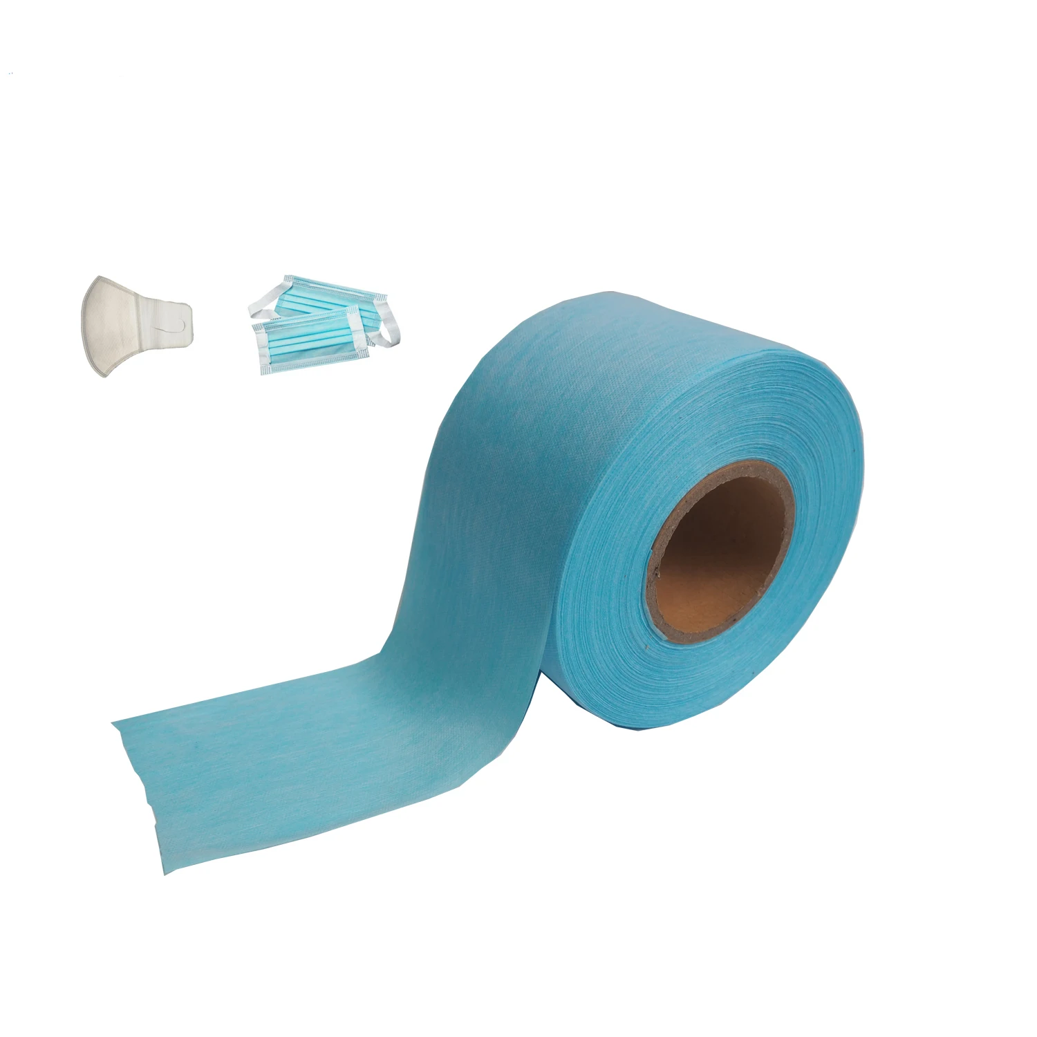 3-420cm 10-280gsm Elastic Non Woven Material for Mask Ear Loop Elastic Nonwoven Fabric sample free