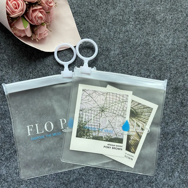 Jewellery Ziplock Zip Lock Bags With Logo Custom Print Small Item Clear