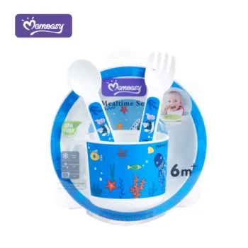 Reliable supplier baby weaning bowl kids bowl Set food grade toddle Tableware baby bowl mealtime set