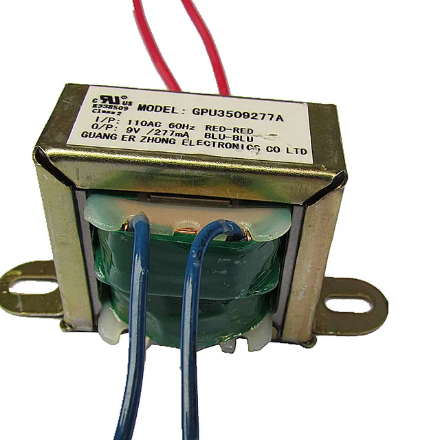 Multi Tap HVAC Transformer 220V-60Hz CUL Approved 110V Step Down Toroidal Coil Structure for Power UL Approved 50/60Hz Frequency
