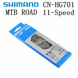 Велосипедная цепь Shimano 11 скоростей HG601 HG901 HG701 велосипедная В детали и для дорожного велосипеда 116 звеньев аксессуары