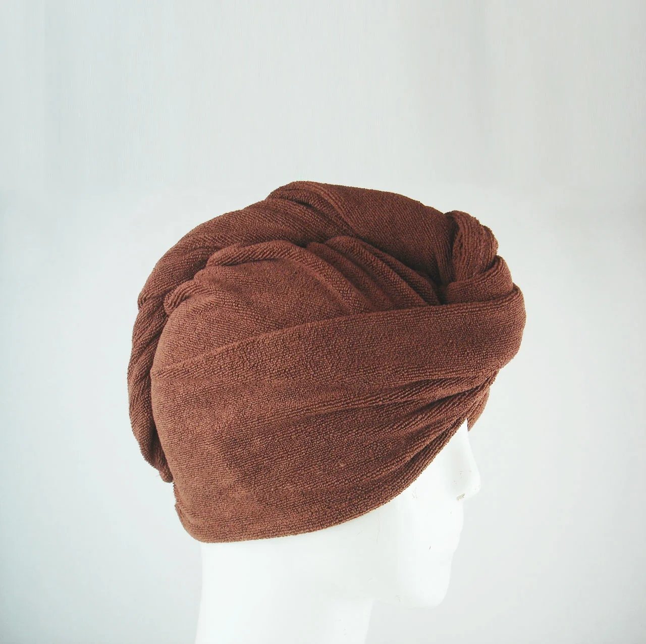 Тюрбан из микрофибры с очень большими длинными волосами эластичный оптовая продажа экологически чистое полотенце для