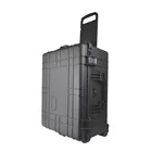 Trolley Case Case High Protective Wheeled Military Trolley Rolling Tool Case Waterproof Safety Hard Travel Case With Wheels