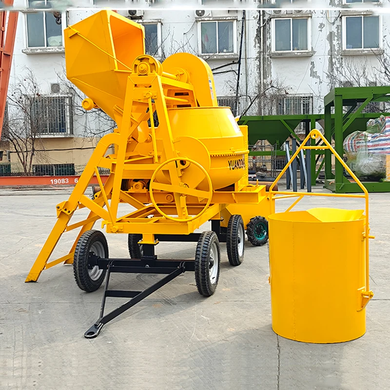 1m3 Concrete Mixer Trailer  for Various Construction Needs