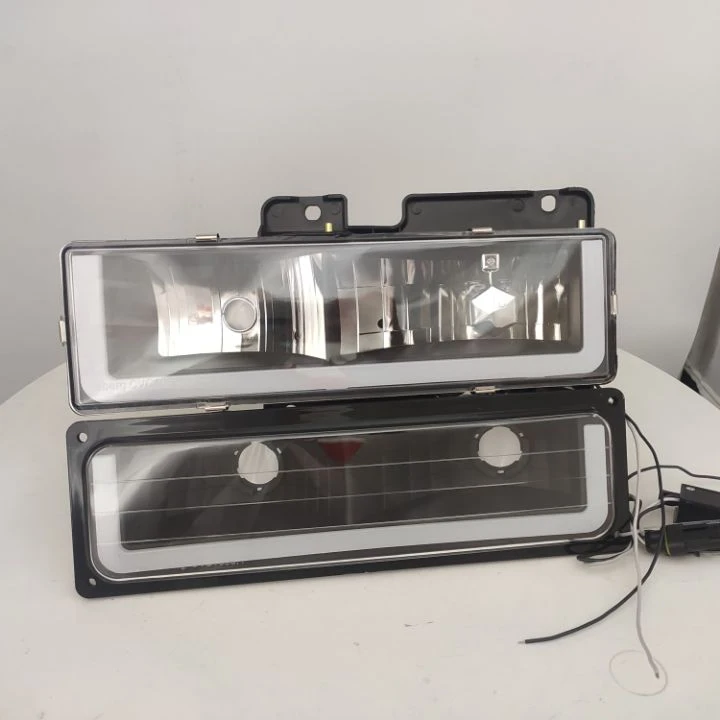 Auto Lighting System Apply to 1988 1998 for Chevrolet GMC Pick up C10 LED Headlamp With LED Bumper Lamp