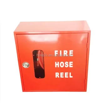 Fire hose reel cabinet red hose fire fighting system cabinet kit