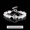 Natural Rock Quantz Natural Violet Amethyst Bracelet