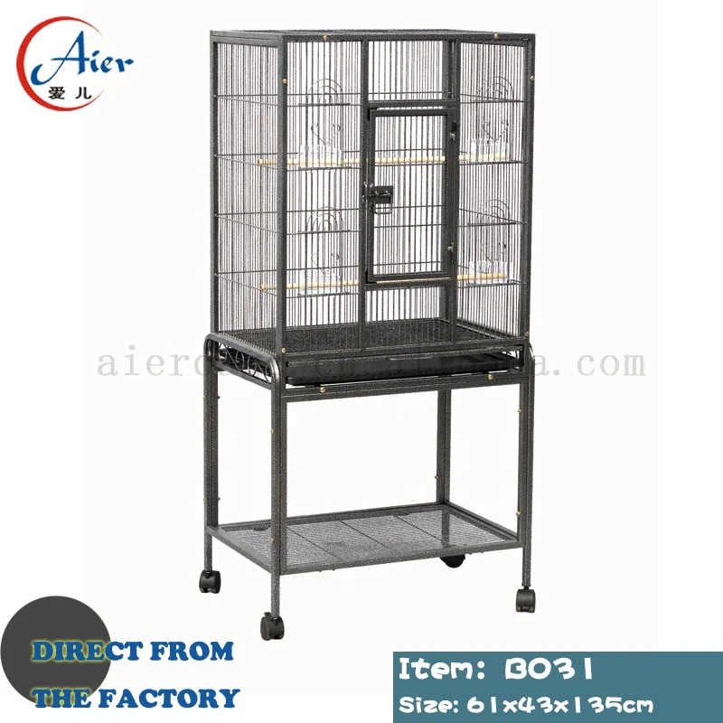 Cheap Large Breeding Bird Cage Hunting Small for African Lovebirds Canary Stainless Steel Kit House Luxury Bird Cage House