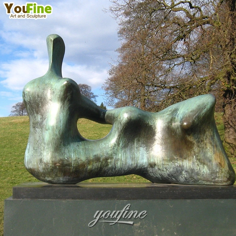 YOUFINE 手作りの有名アーティストによる現代抽象ブロンズ像 ヘンリー