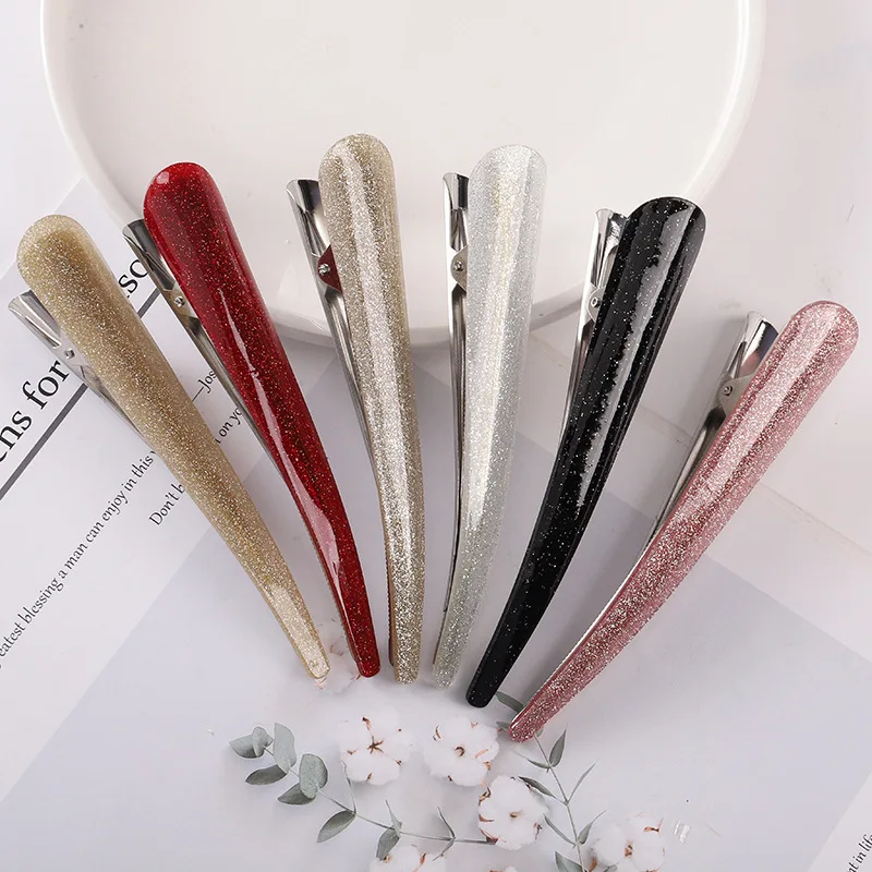 Модные классические аксессуары под крокодиловую кожу 30 цветов профессиональные заколки для волос заколка укладки