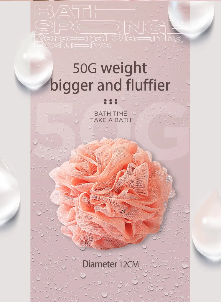 Promotion Price Skin Exfoliating Super Soft Bath Shower Loofah Sponge