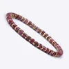Pink CB100555 Impression Jasper & Hematite