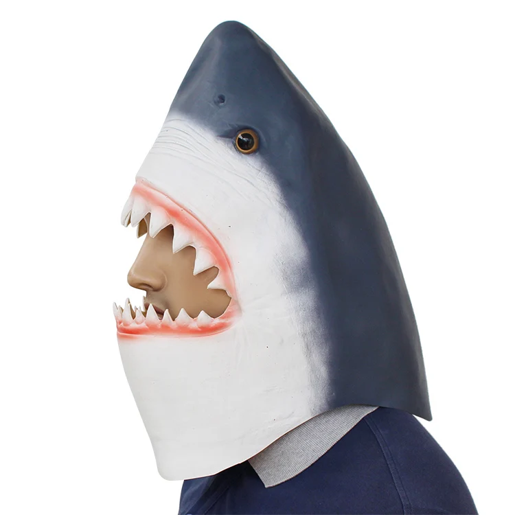 Megalodon Extinct Great White Shark Model PVC 25cm Long Costume