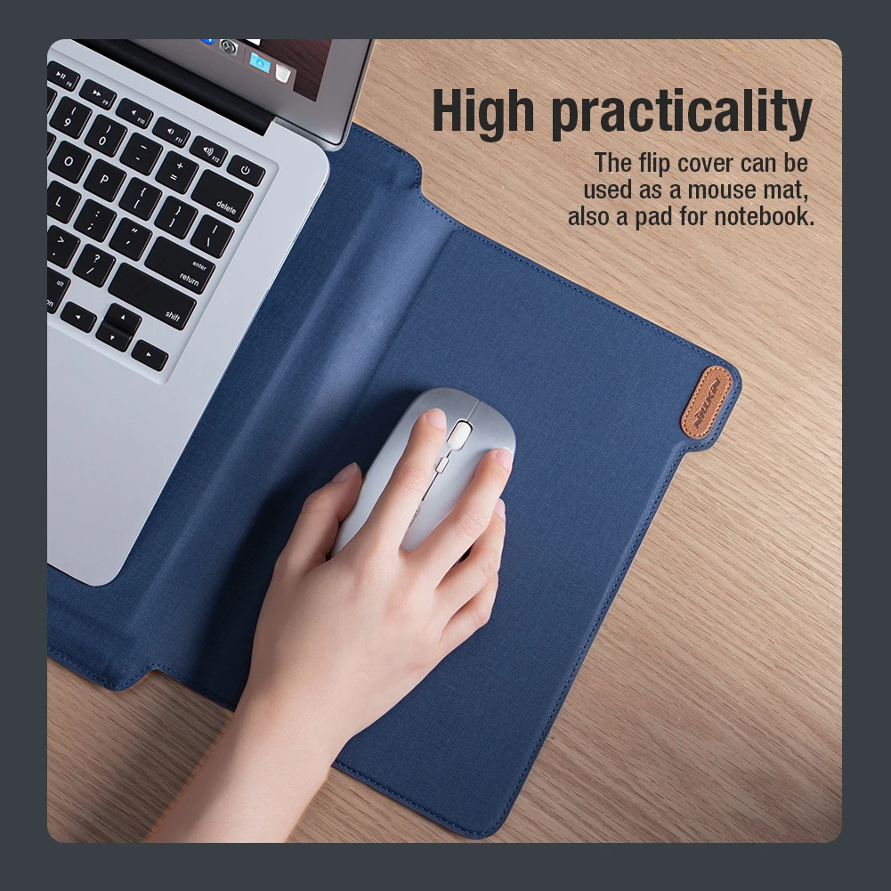 Nillkin Shockproof in Laptop Sleeve for to Inch Mobile Office  Laptop Bag With Magnetic Stand Mouse Pad - Main Image