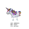 Cavallo arcobaleno ambulante