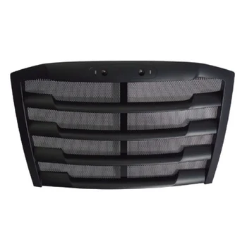Black Front Grille with Bug Screen Replacement for Freightliner Cascadia 2018+