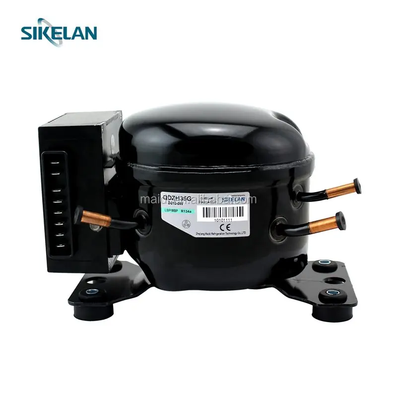 Small Motor  Compressor QDZH43G R134A 12/24V/48V/72V DC Compressor Mini Car Refrigerator Compressor