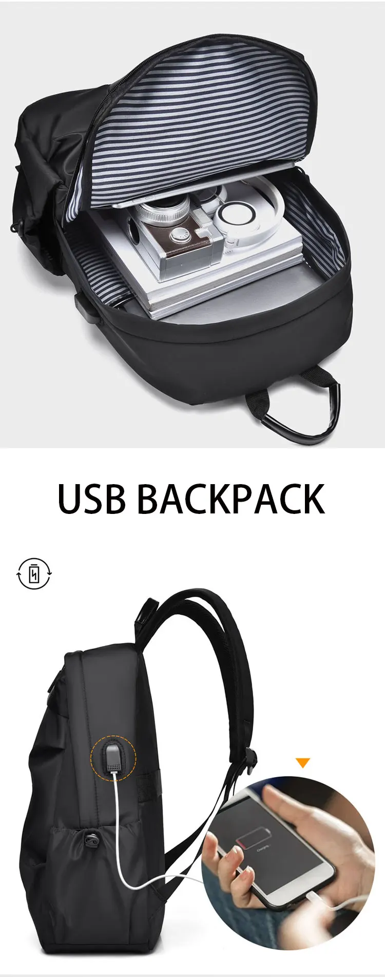 New Designer Custom Best Business Travel Men Leisure Waterproof Laptop ...