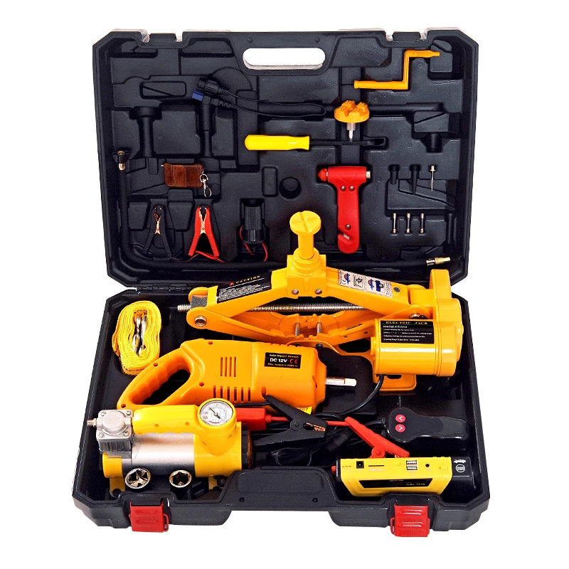 Профессиональный производитель Китай лучший 3 Тонны Электрический Автомобиль Джек с Авто воздушный насос