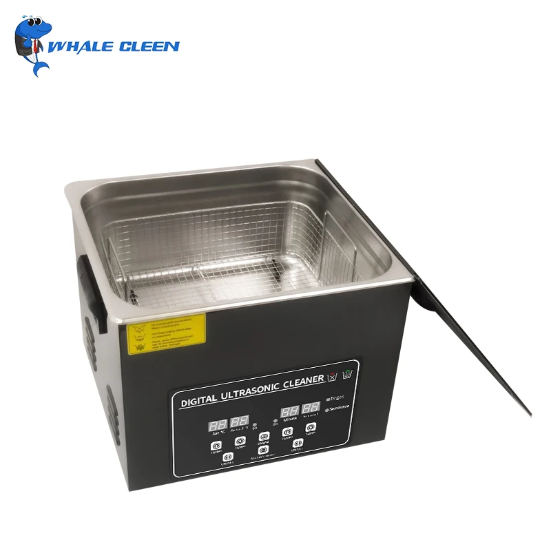 Digital Commercial Ultrasonic Cleaning Machine 240-360W 10L Degas