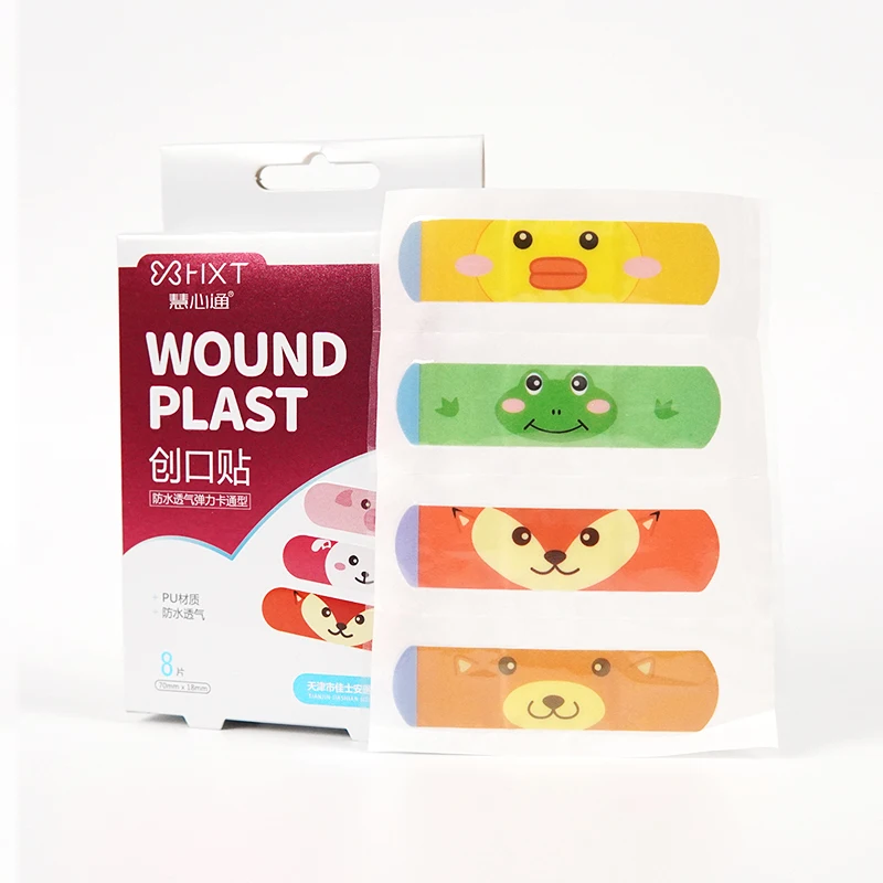 band-aid customization band aids PU material waterproof and breathable