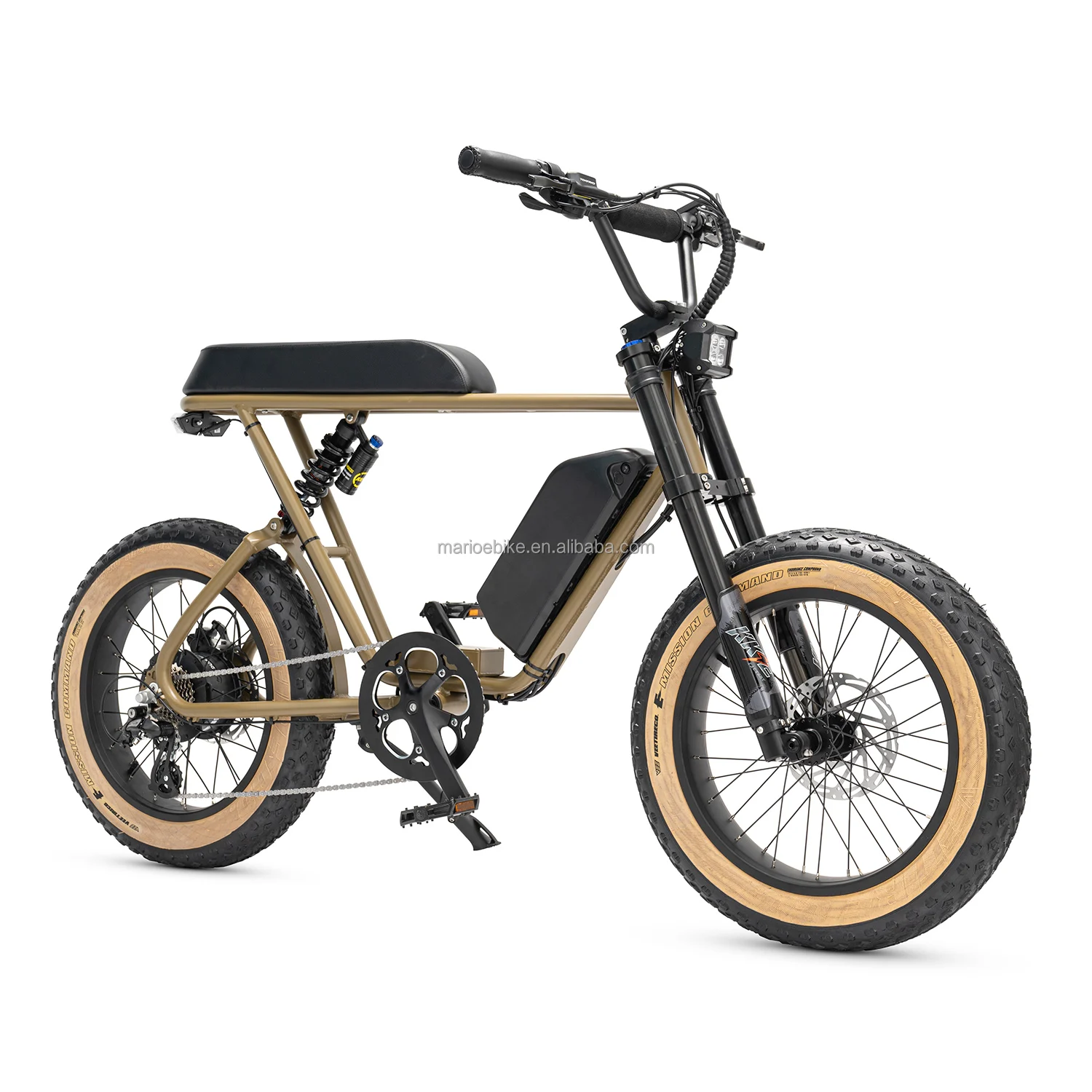 2024 Mario Full Suspension Electric Bike With 1000w Mac Hub Motor ...