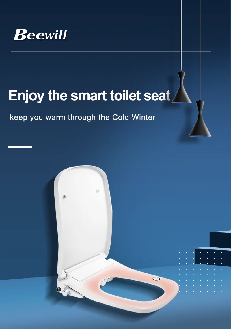 Good Quality Modern Remote Control Females Washing Electric Bidet Seat