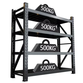Heavy Duty shelving easy assemble height adjustable warehouse storage industrial shelving racking system