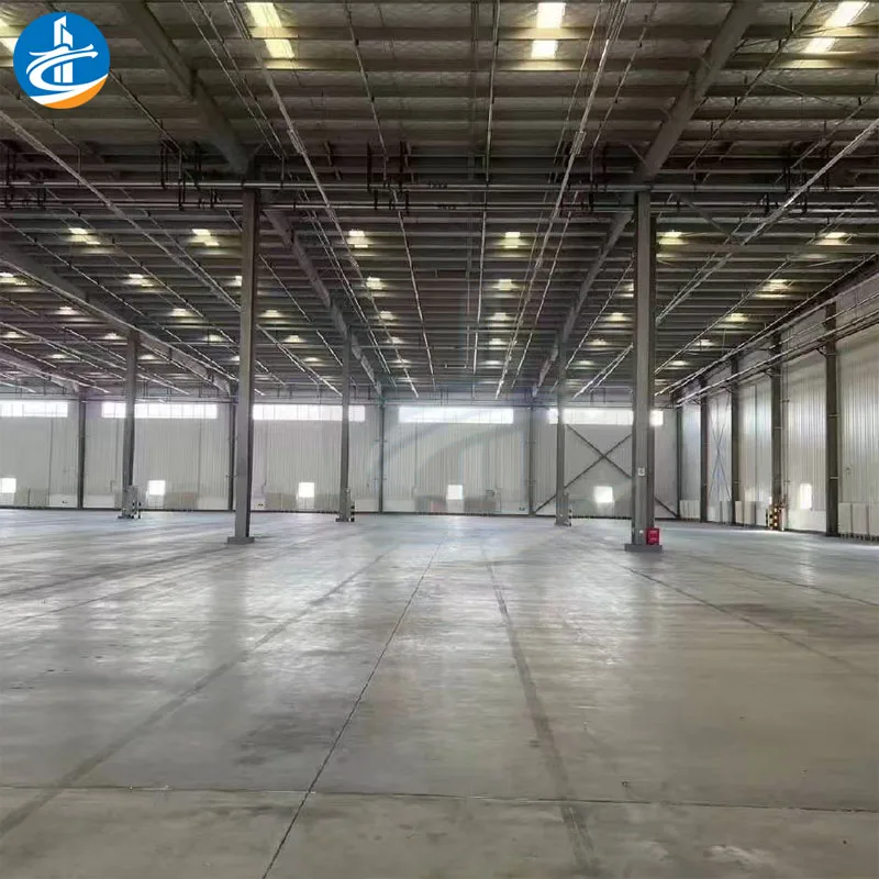 Architectural Design of Industrial Workshop Warehouse Office Building in Modern Steel Frame Structure Company
