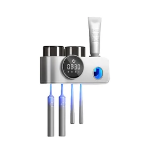 Smart Multi-Purpose Teeth Whitening Accessories Toothbrush Sterilizer & Hot Air Drying Mouthwash Cup