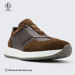 LANCI Custom Manufacturer Shoes Casual Shoes for Men Leather High Quality Cowhide Western Shoes