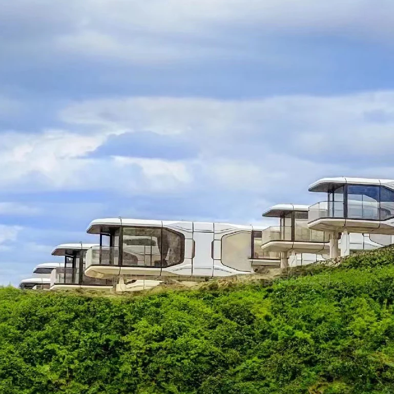 Lubanzhu Space Capsule House Homes Prefab Houses Modern Luxury Living