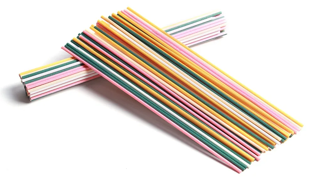 Multi Color Fiber Diffuser Reed Sticks/synthetic Sticks/fragrance