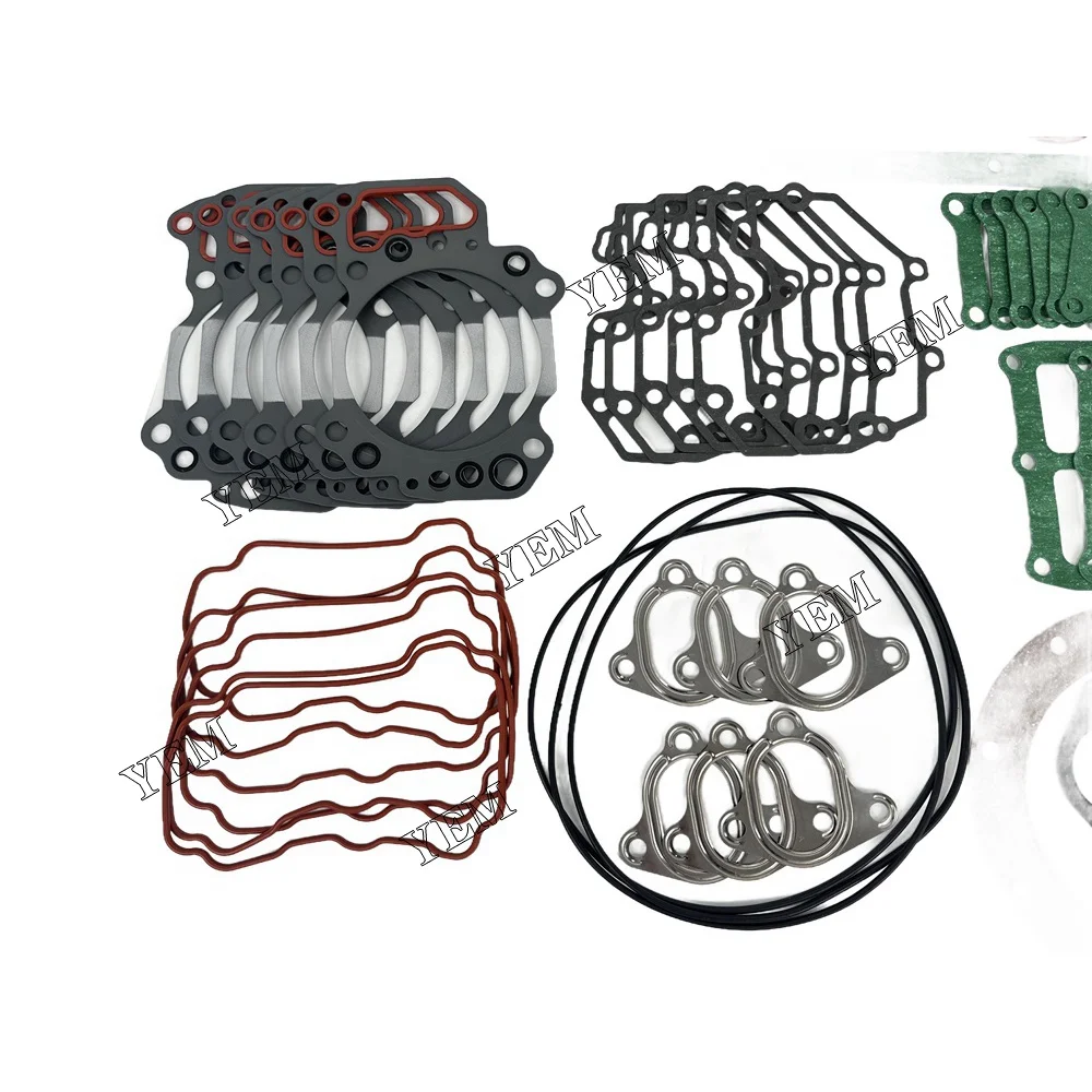 6D125 Full Gasket Kit for Komatsu Standard Size Engine Parts 6