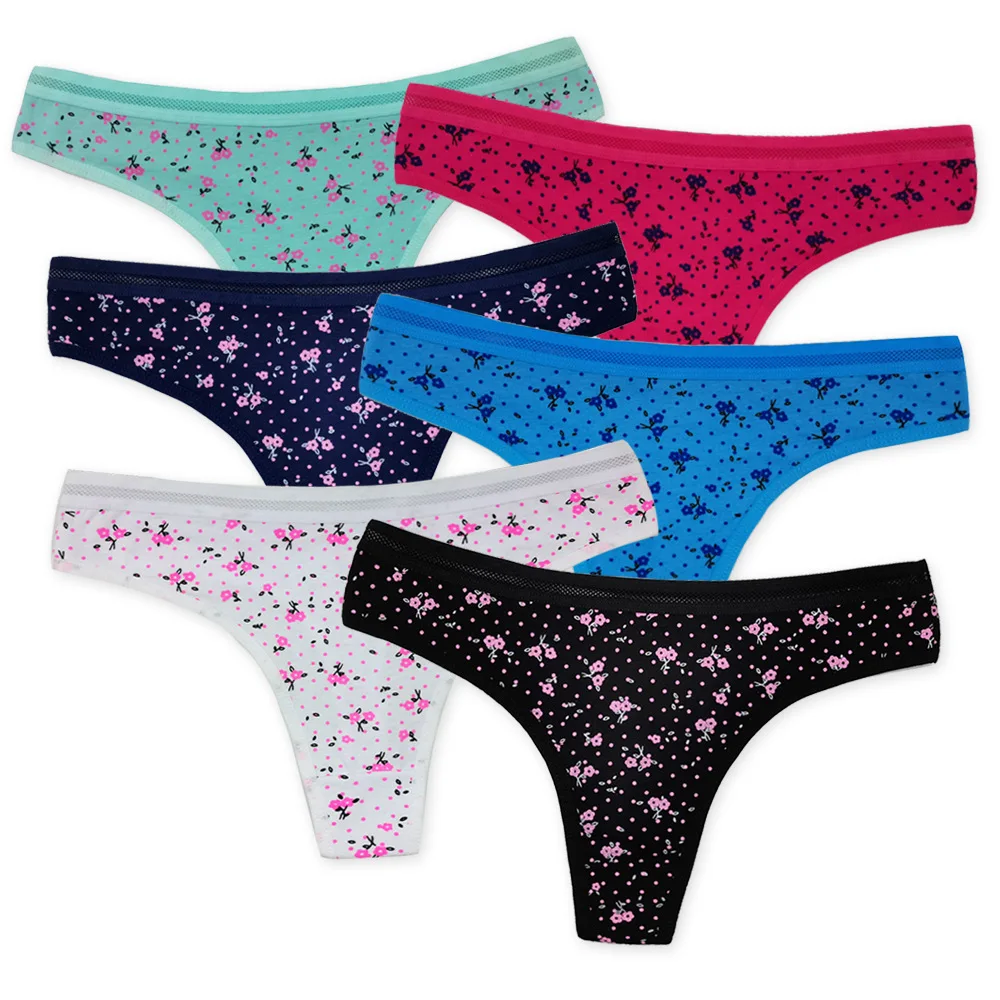 Alibaba Supply Black Simple Printed Design Sexy Wet Thongs