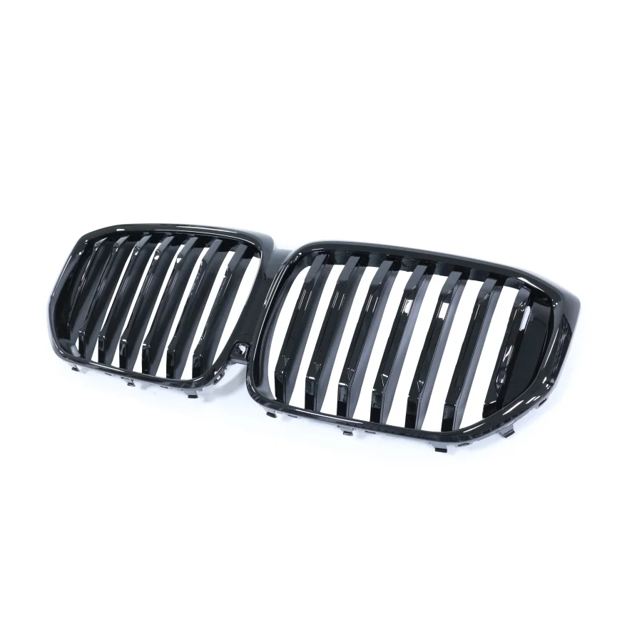 product tiypeor car single line gloss black g05 dual line abs front grille for bmw x5 2018 2022-8