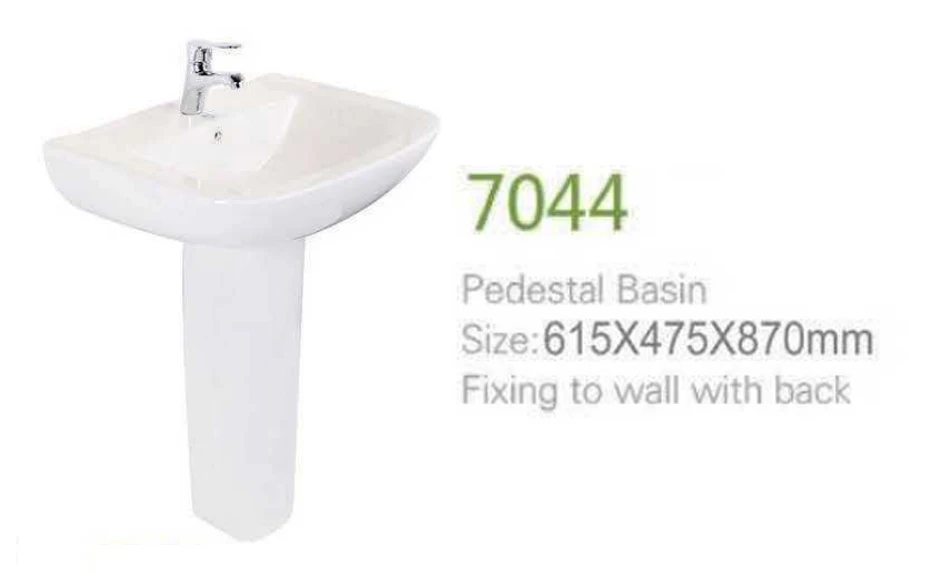Wholesale Cheap Sanitary Ware Suite Wc Ceramic Pedestal Basin Two Piece Toilets Combination