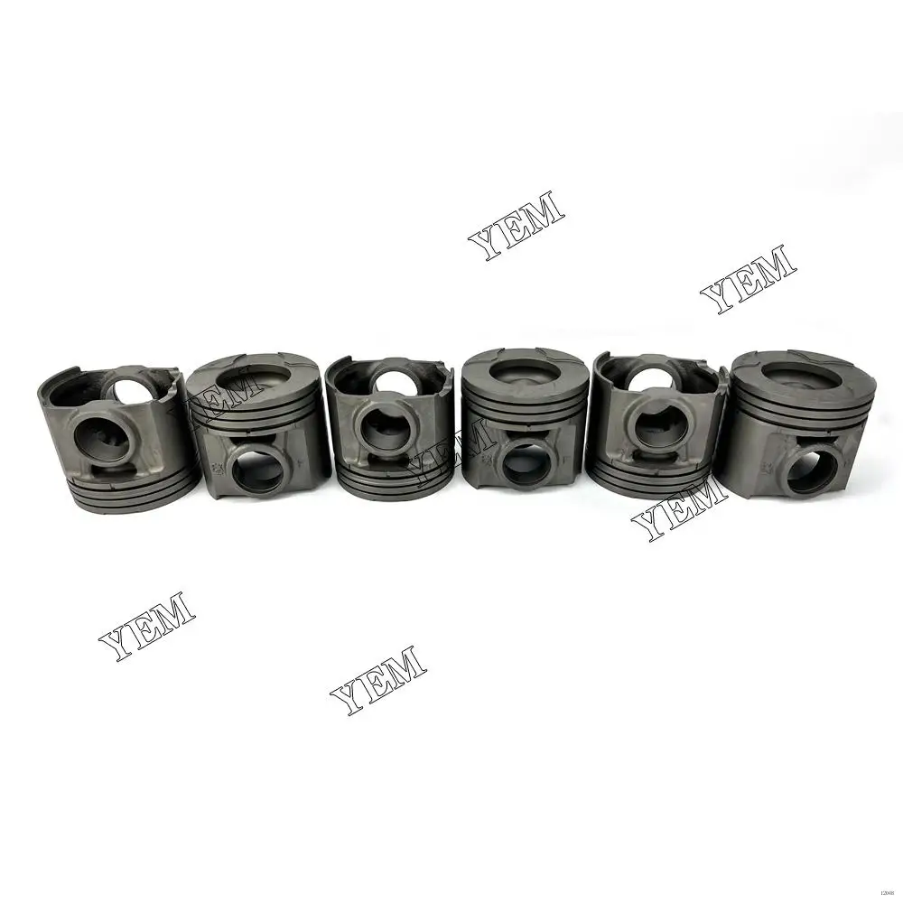 New Machinery Engine Engine Piston Kit With Pin CIR-CLIP 6261-31-2130 For Komatsu 6D140 Diesel Machinery Engine Parts