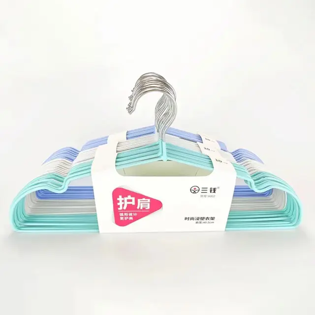 Clothes Hangers Heavy Duty metal Hangers with Non Slip Grooves Ultra Thin Metal Hangers