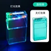 262 Transparent Green Tungsten Filament Cigarette Lighter