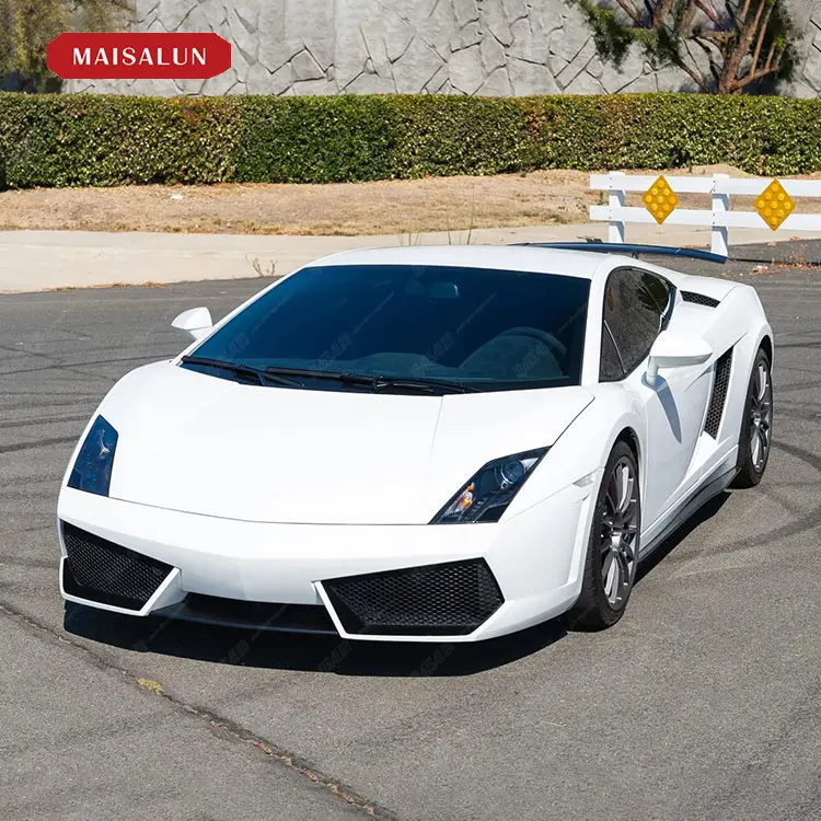 New Carbon Fiber Body Kit for Lamborghini Gallardo LP550 560 570 D Style Front Bumper Side Skirts Spoiler Diffuser Upgrade
