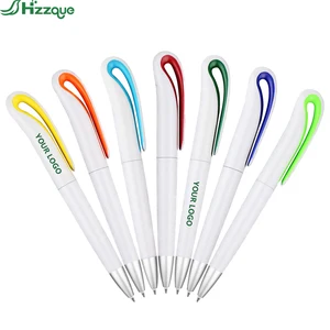 Promotions of Cheap Personalized Logo Plastic Ballpoint Pen 1.0mm Writing Width