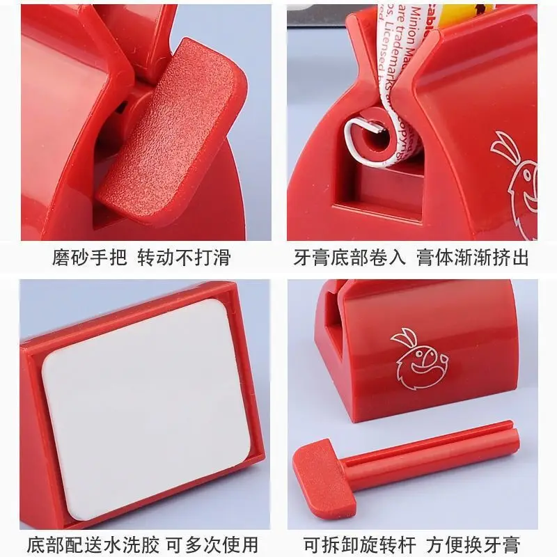 Выдавливатель для зубной пасты, ручной держатель для вертикальных трубок, экономящий пространство, аксессуары для ванной комнаты и дома